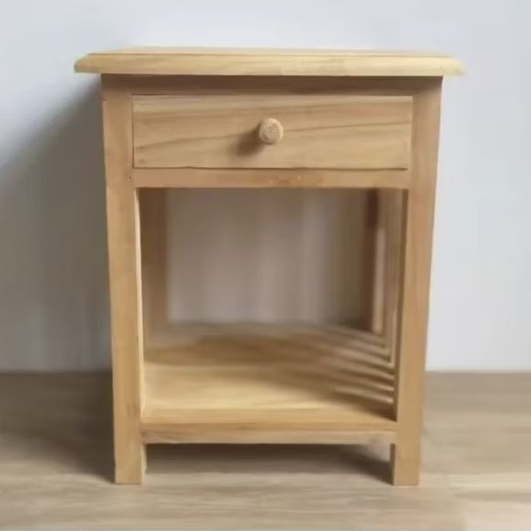 Meja Nakas/Nakas Minimalis/Meja Serbaguna/Meja Kecil Kayu Jati Solid