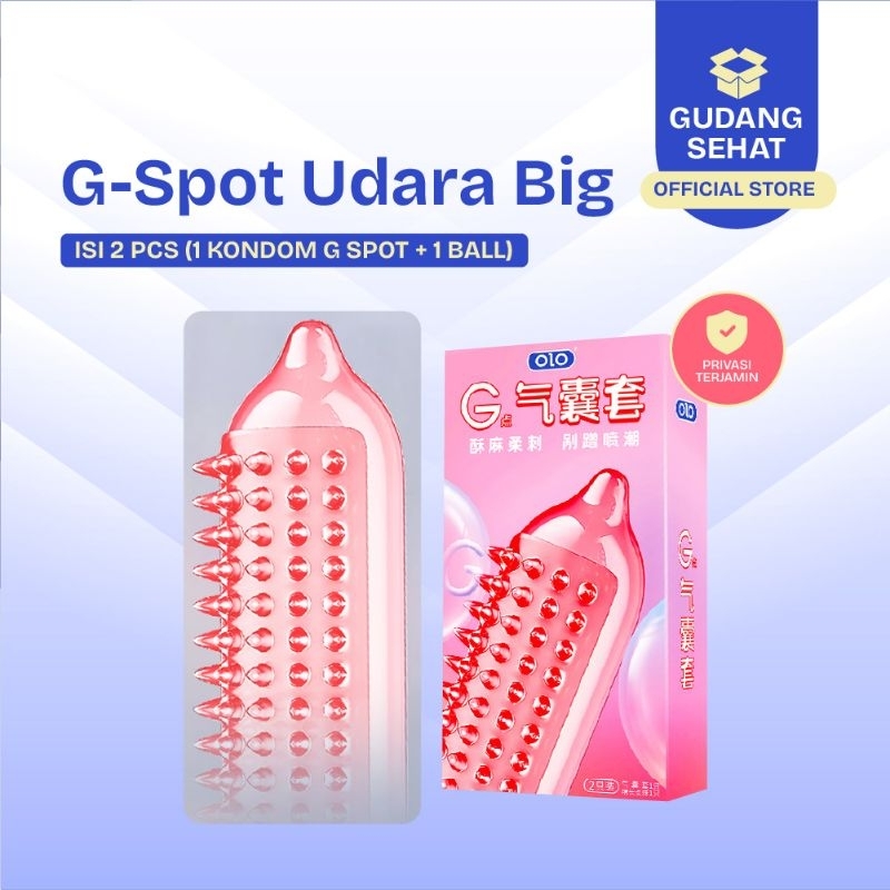 Kondom OLO G-Spot 1box isi 2