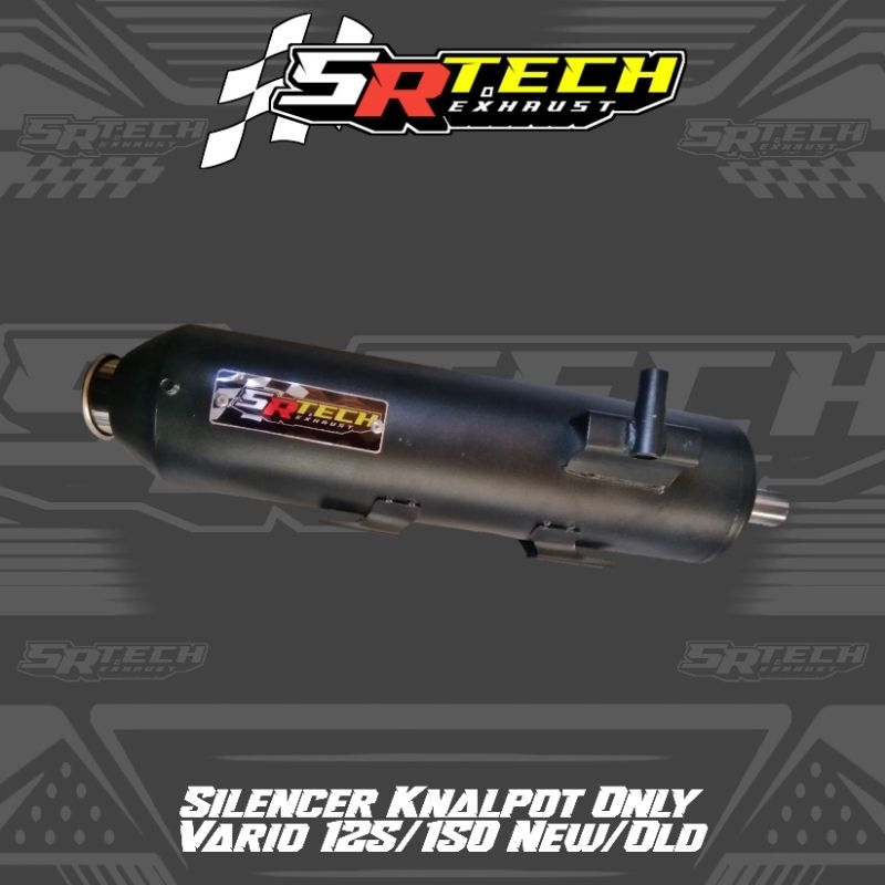 Silencer Knalpot Standar Racing Vario 125/150 New / Old Inlet 26