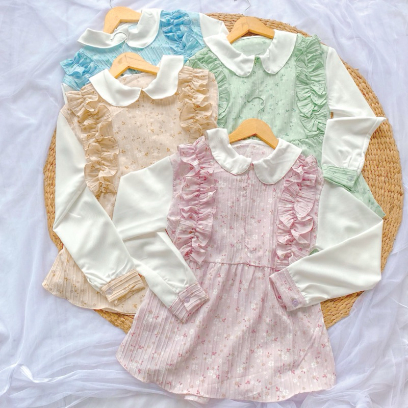 ELENA BLOUSE KOREAN STYLE / BLOUSE WANITA / KOREAN STYLE