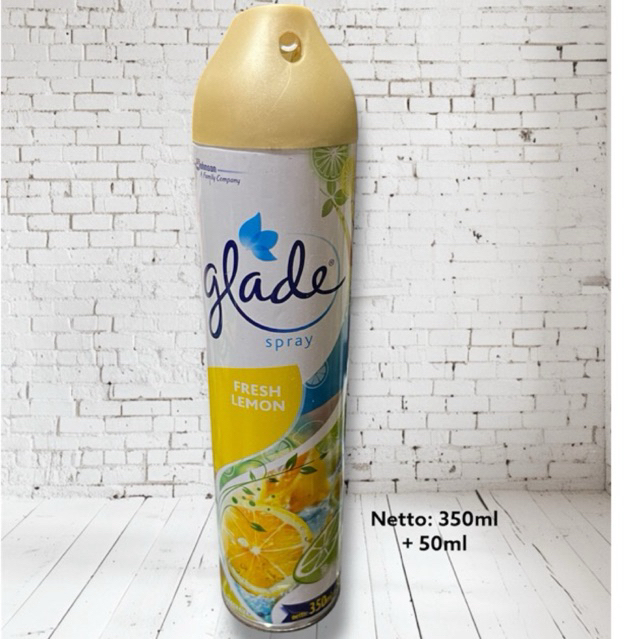 Glade Spray pengharum ruangan 350+50ml