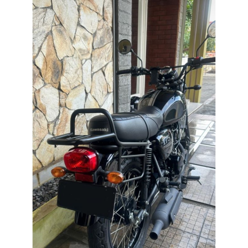 behel rak bagasi belakang w175. behel custom w175. backrack w175