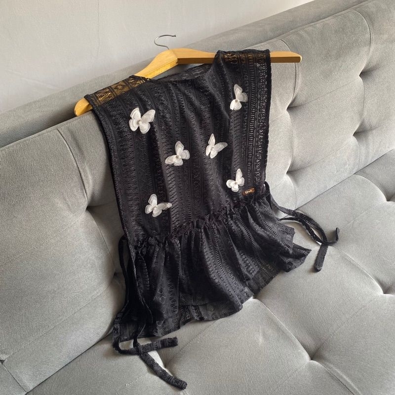 OUTER MALIKA LACE PREMIUM/OUTER RUFFLE/OUTER BROKAT