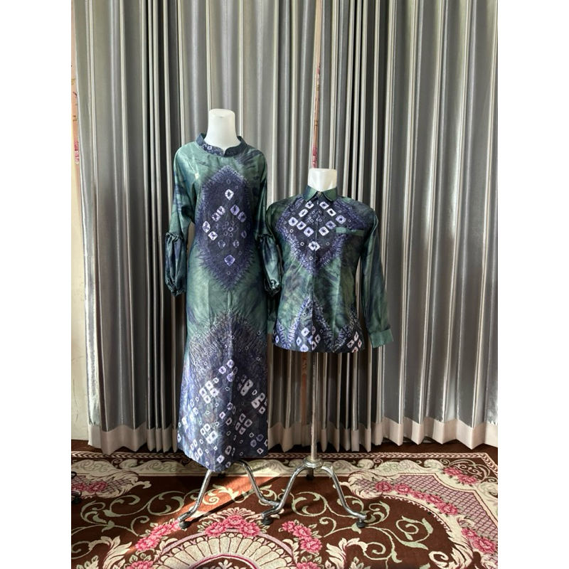 BAJU COUPLE GAMIS, TUNIK, KEMEJA JUMPUTAN KHAS PALEMBANG