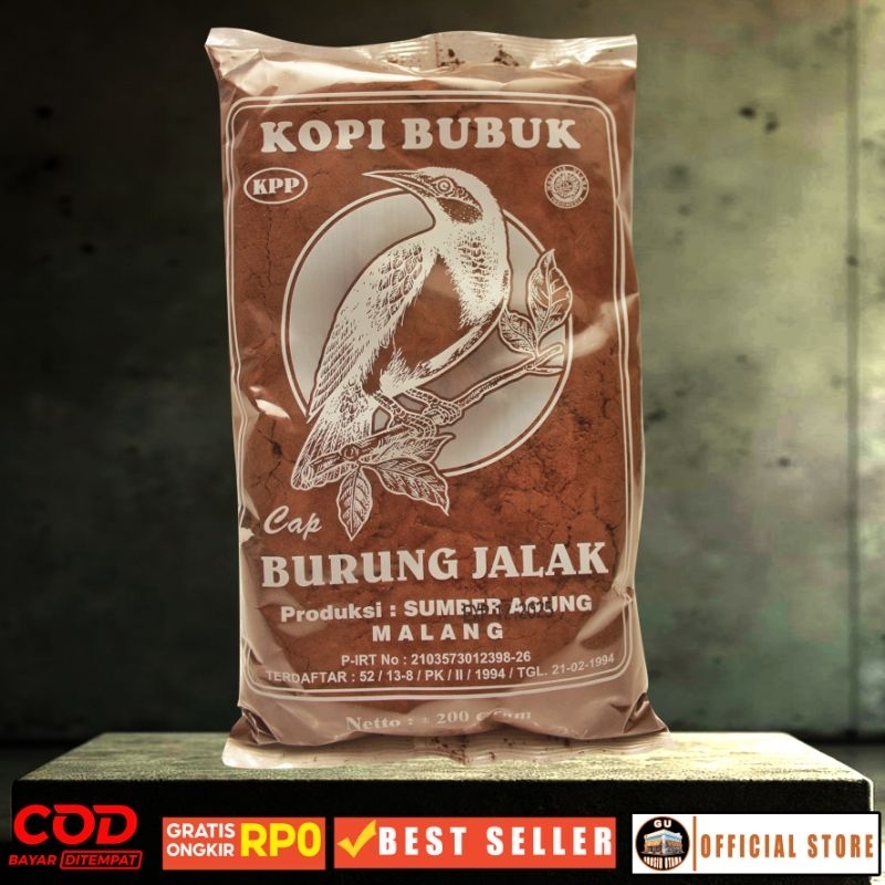 

KOPI BUBUK CAP BURUNG JALAK / KOPI KHAS MALANG 200g