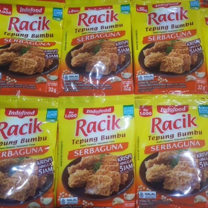 

Racik Tepung Bumbu Serbaguna (10 sachet)