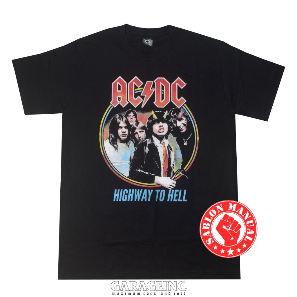 kaos band acdc  highway to hell
