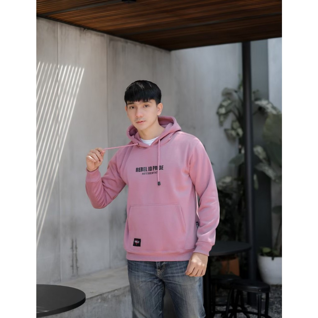 Sweater Hoodie Simple Pria Wanita Fleece Tebal Remaja Dewasa Keren jaket hoodie Big size