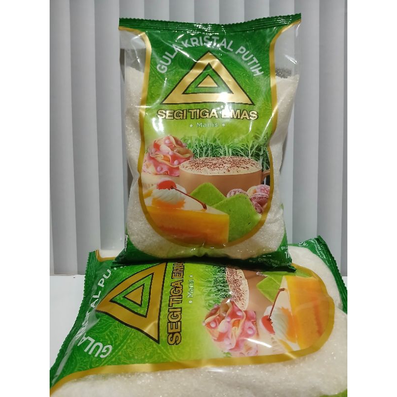 

Gula kristal putih segitiga emas 1kg