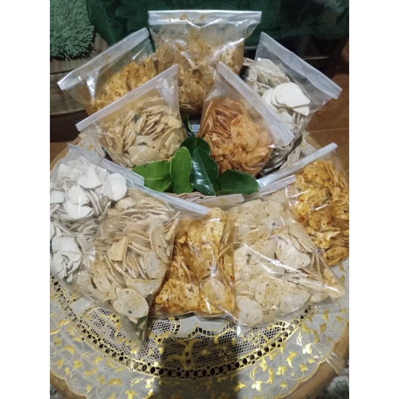 

keripik basreng renyah 250g bermacam rasa