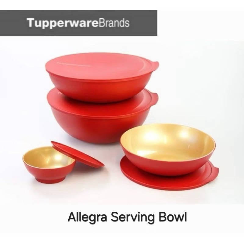 Allegra bowl Ecer Tupperware