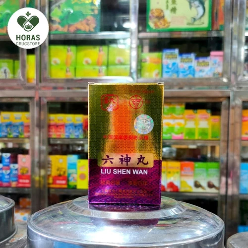 Liu Shen Wan [ 10 x 10 Pills ] - Obat Herbal Sakit Tenggorokan, Panas Dalam, Serak Kerongkongan, Ama