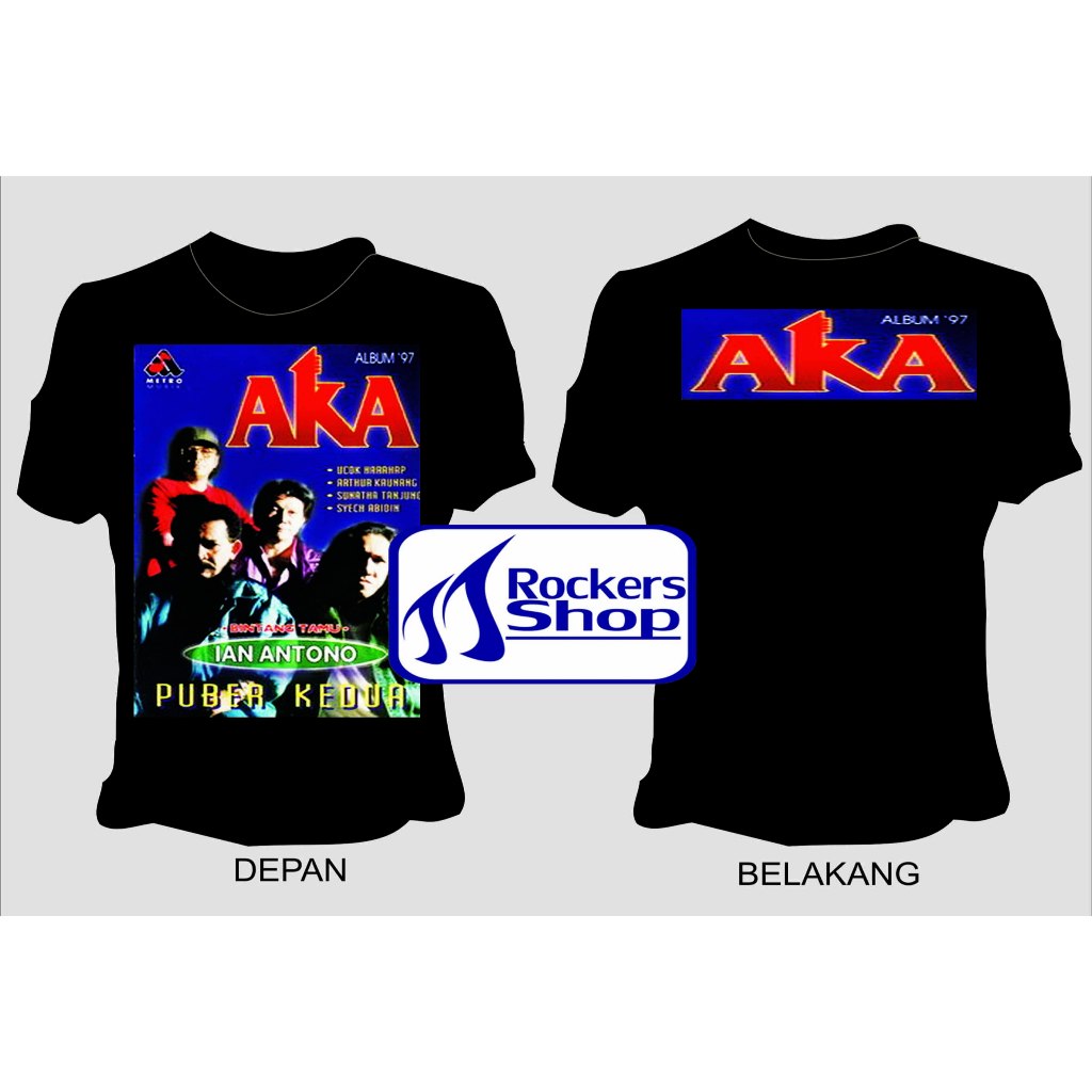 KAOS AKA BAND ALBUM 97 PUBER KEDUA UCOK AKA ARTHUR KAUNANG SYECH ABIDIN BAND ROCK LAWAS LEGEND