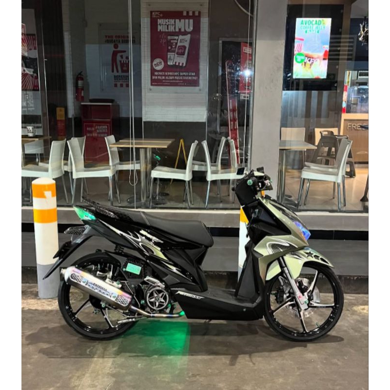 STRIPING TRANSPARAN BEAT DELUXE MOTIF VIETNAM STYLE