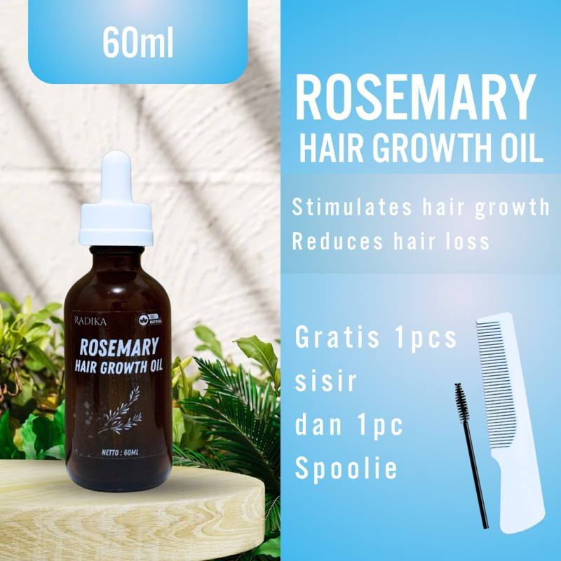 MINYAK RAMBUT ROSEMARY - ROSEMARY HAIR OIL