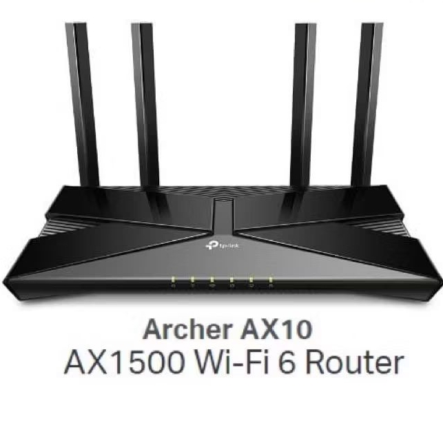 TP-Link Archer AX10 AX1500 Wi-Fi 6 Router ax 10 wireless wifi tplink ax 10 ax 1500
