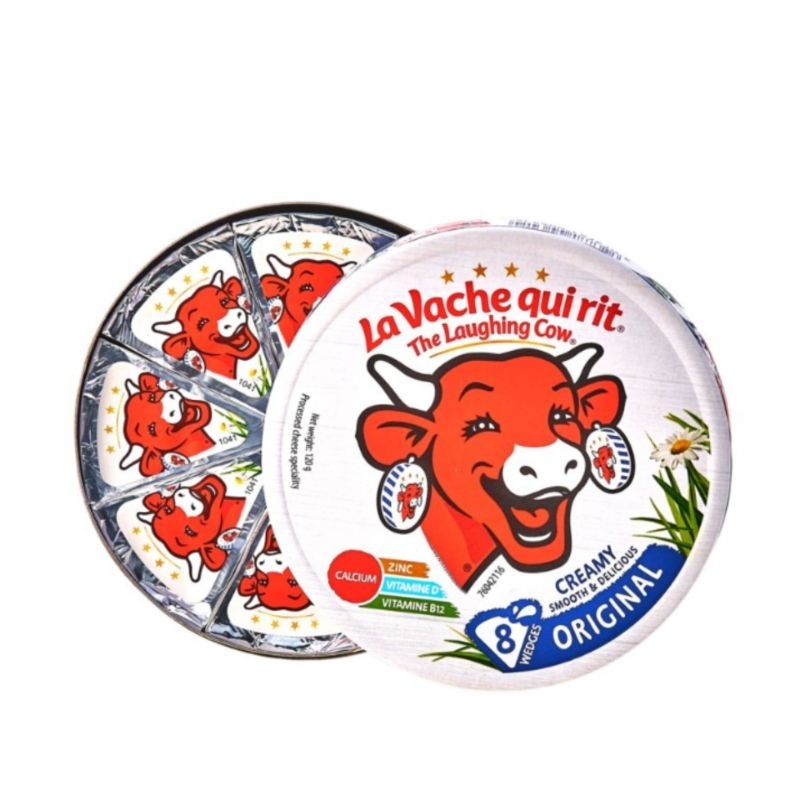

The Laughing Cow Cheese Triangle 8 Portion / Keju 120gr