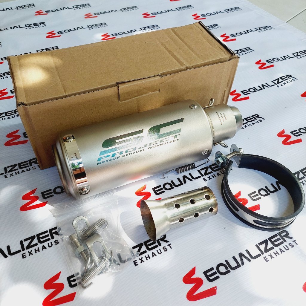 Knalpot Motor Racing IMPORT Taiwan SC Project Titan - Silencer Only