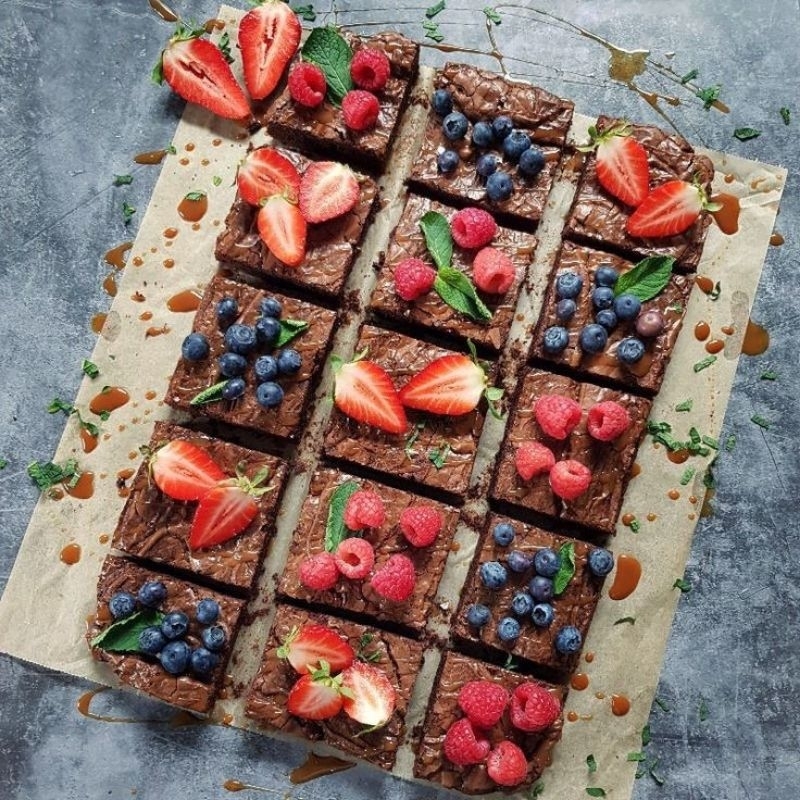 

Brownies potong, brownies coklat, brownies topping, brownies skat