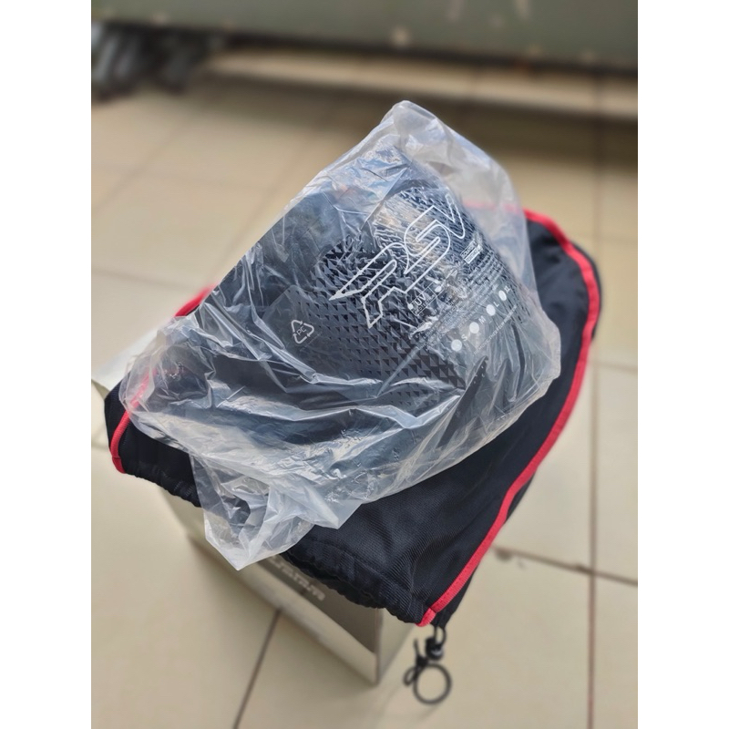 HELM RSV SV300 SOLID WHITE GLOSSY HALF FACE DUA KACA