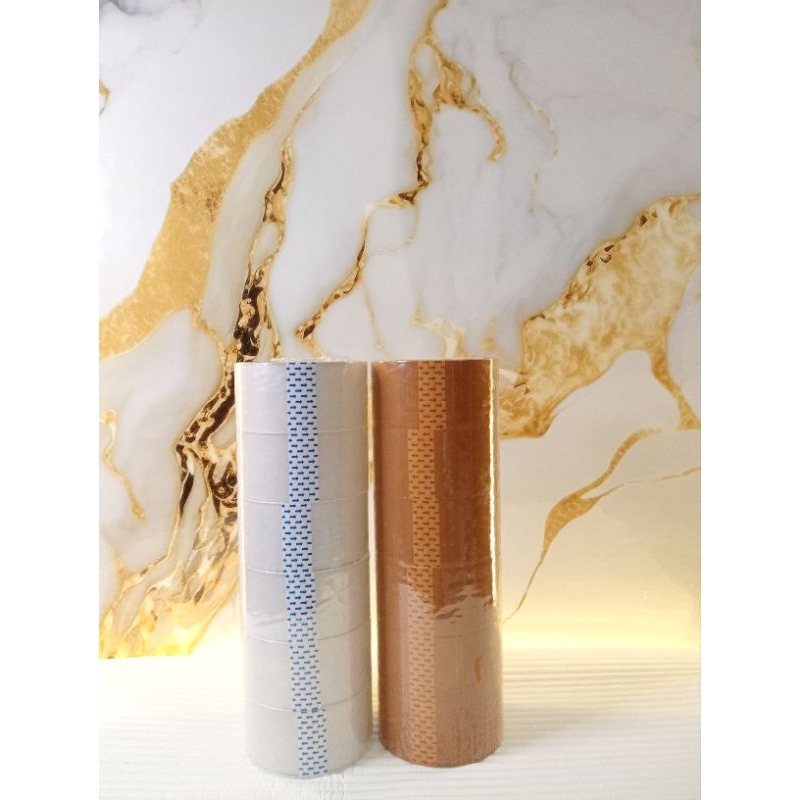 

Lakban Bening - Lakban Cokelat 2inch x 100 Yard seperti DAIMARU