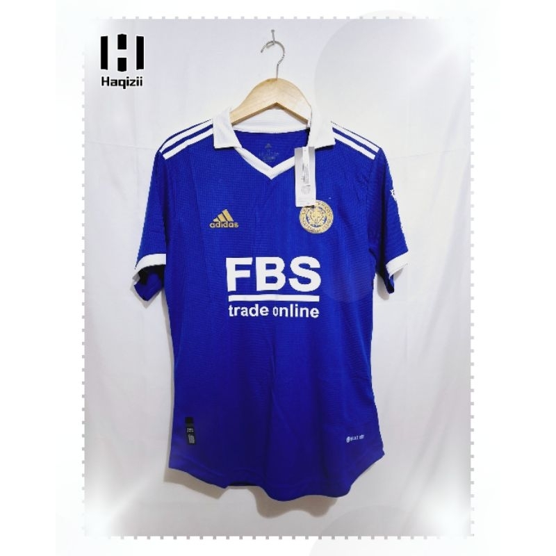 ( GRADE ORIGINAL ) LEICESTER HOME RETRO PLAYER ISSUE