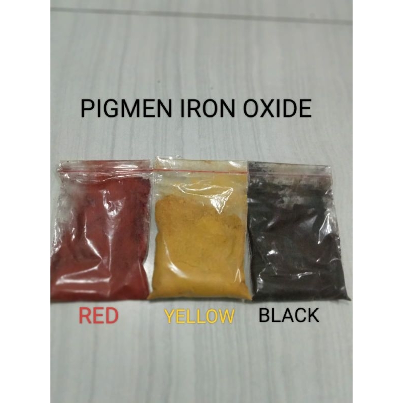 Iron oxide Pigmen/Pigmen Iron oxide/hitam,merah,biru