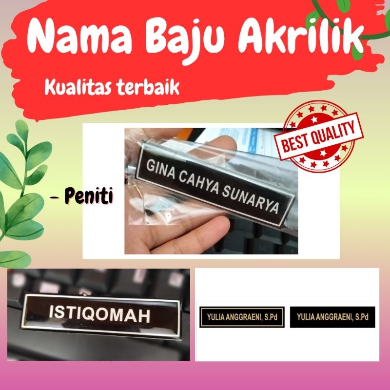 

NAMA BAJU AKRILIK FULL RESIN PENITIH TERBAIK TERMURAH
