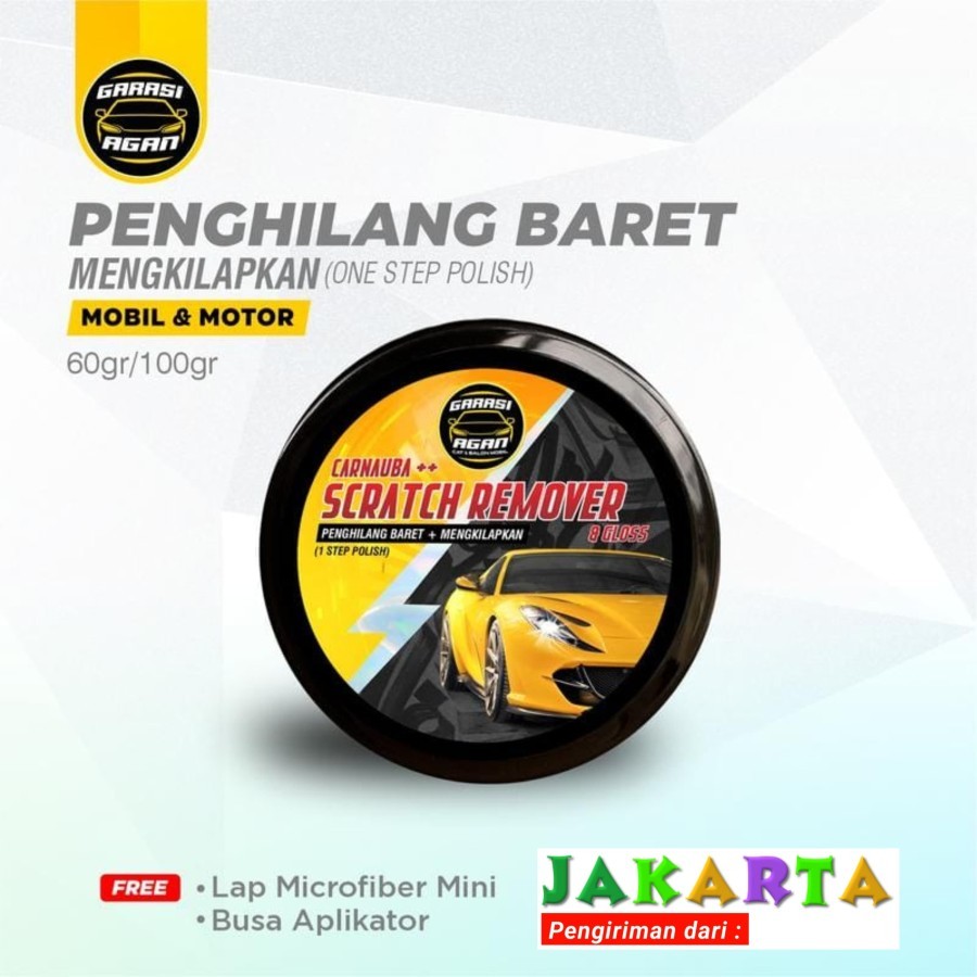PENGHILANG BARET Body Mobil Motor Kompon Poles Magic Scratch Remover GARASI AGAN