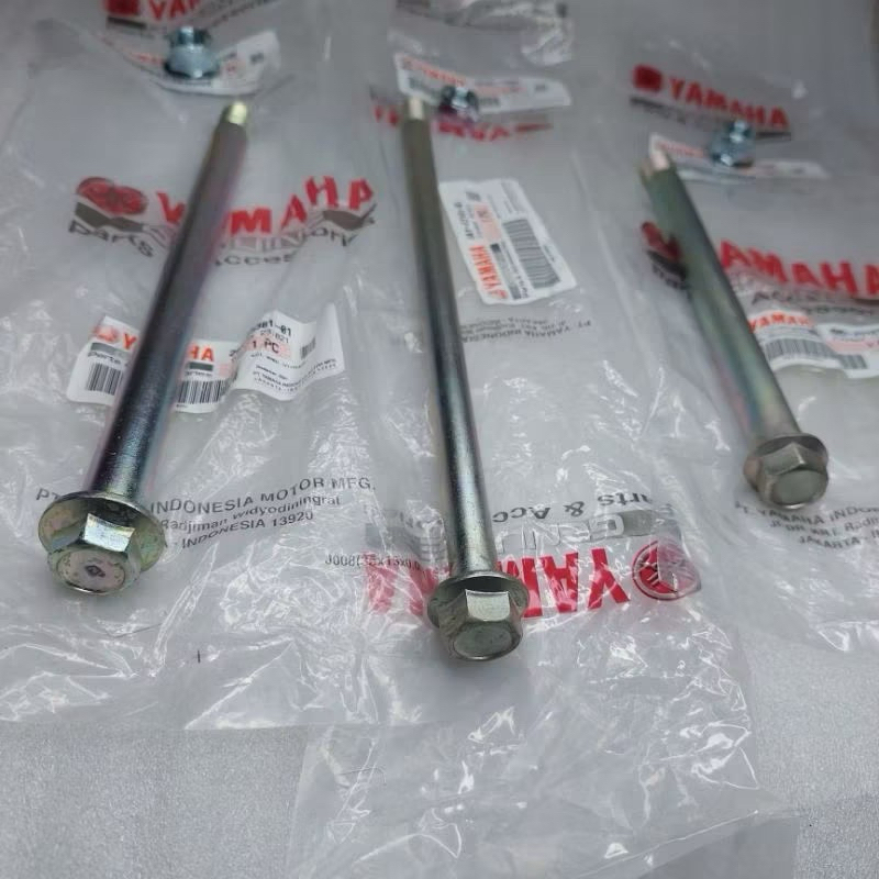 As ass tromol roda depan belakang swing arm lengan ayun set mur ori original rxking rx king 1996 - 2