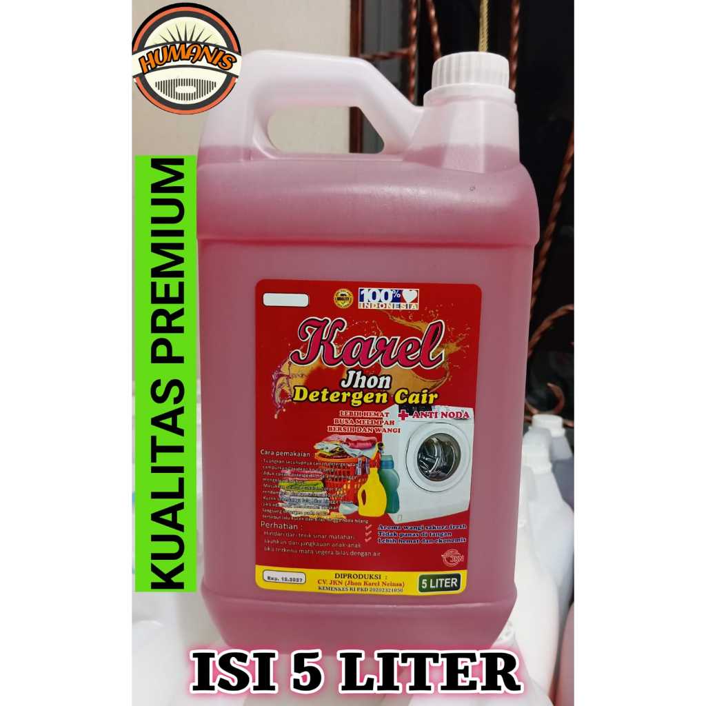 RB1 DETERGEN CAIR LAUNDRY PAKAIAN UKURAN 5 LITER