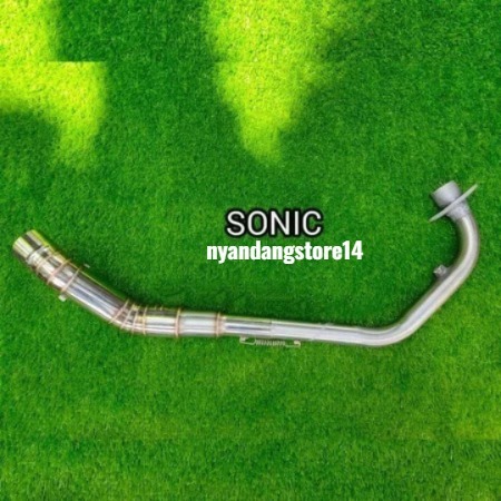 Pipa Leher Knalpot Sonic Inlet 50 Stainless Racing