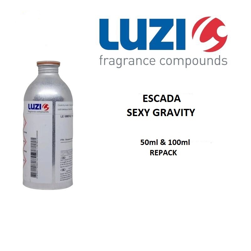 Bibit parfum / biang parfum murni Luzi Escada sexy gravity