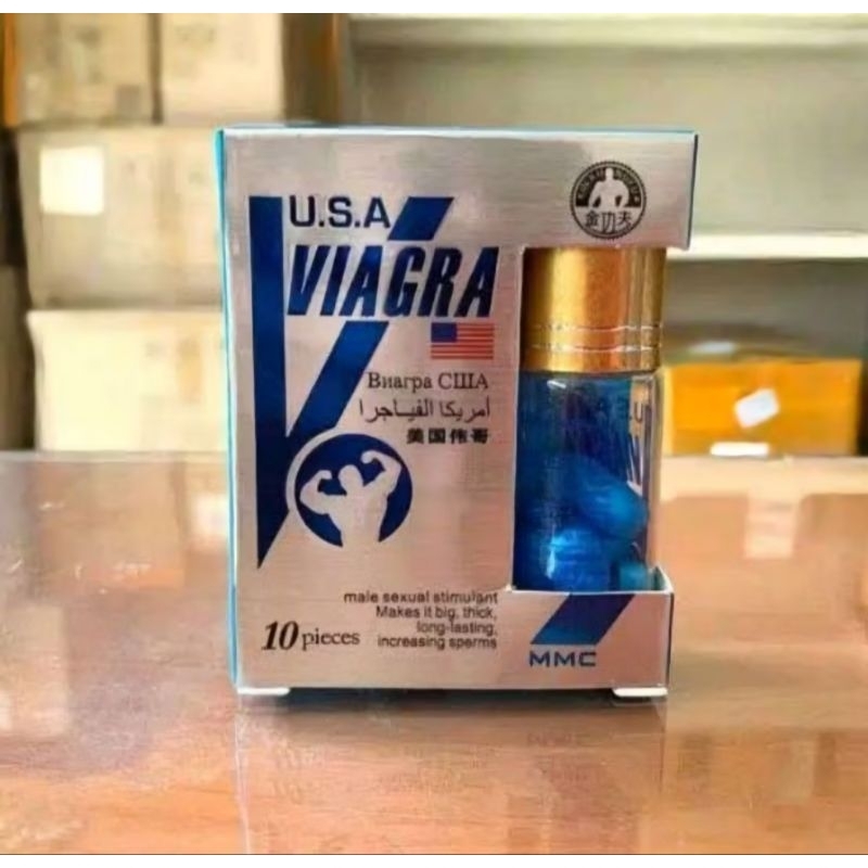 VIAGRA MMC ORIGINAL PIL BIRU ASLI IMPORT USA