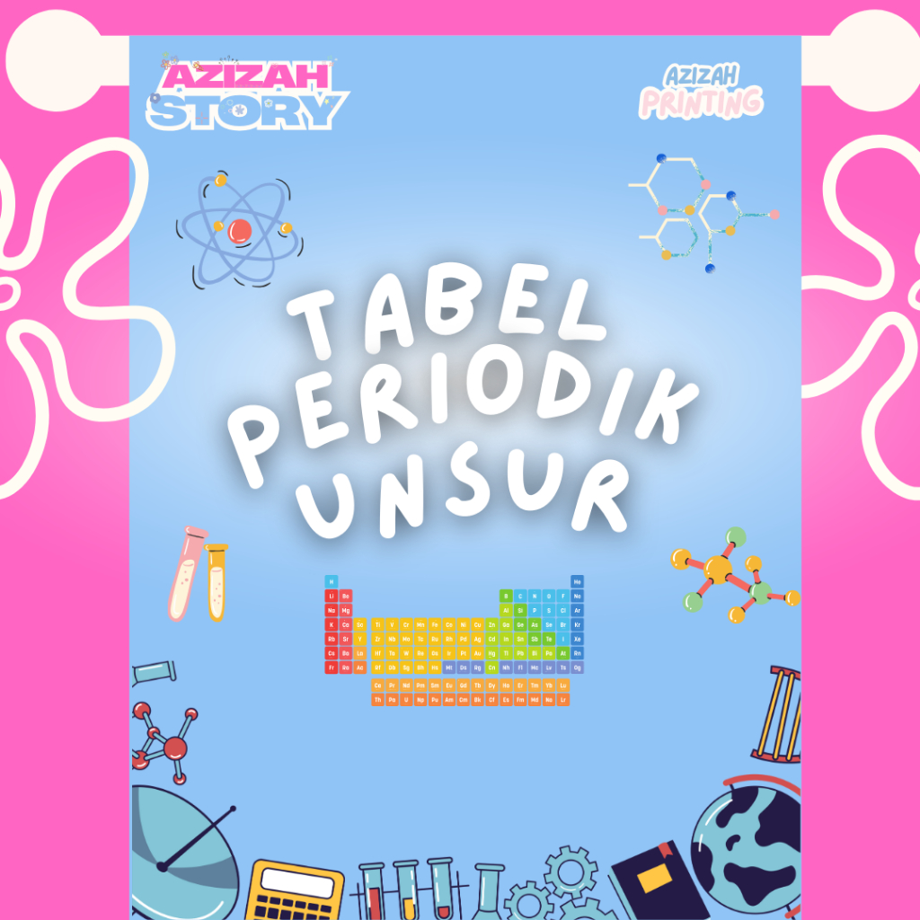

Azizah Story_Tabel Periodik Unsur Kimia/Tabel periodik A4/Tabel periodik A5