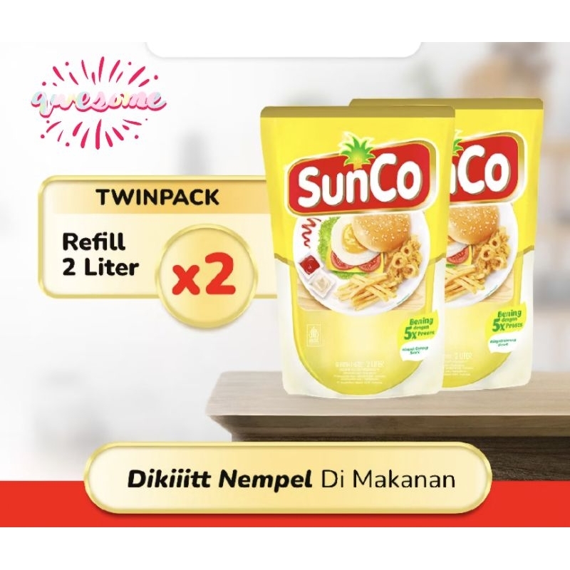 

SUNCO 2 L Twinpack Pakai Cargo Promo 88