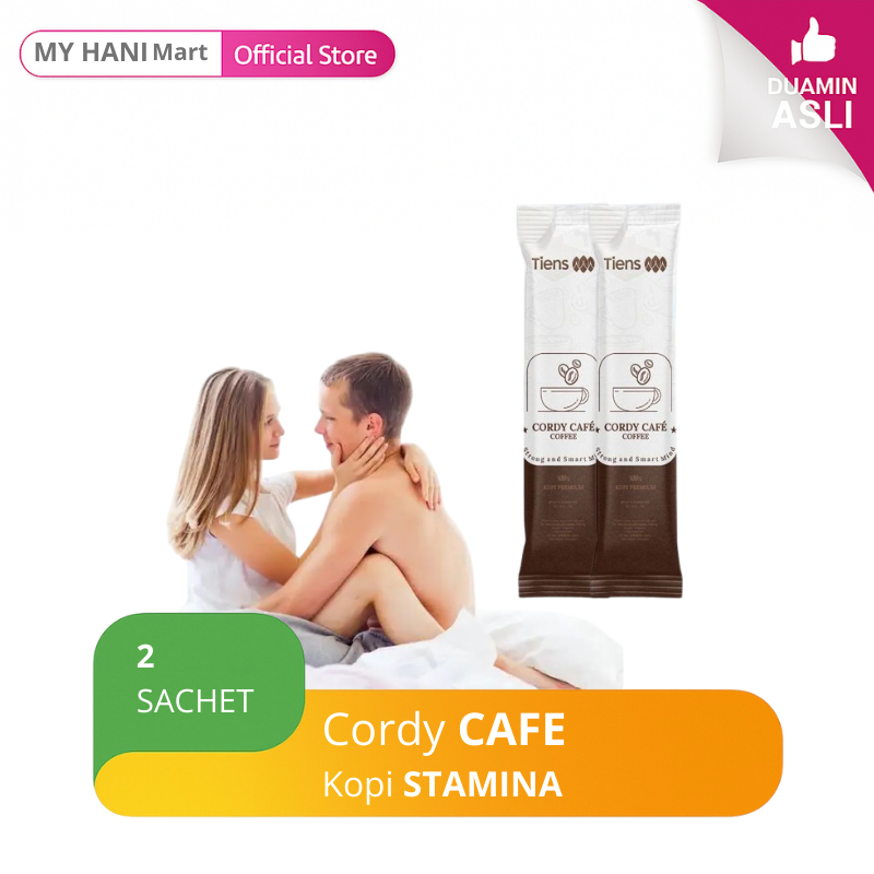 

Cordy cafe - Minuman Kopi Stamina Pria Dewasa Extra Gingseng Original Tahan Lama | 2 Sachet |