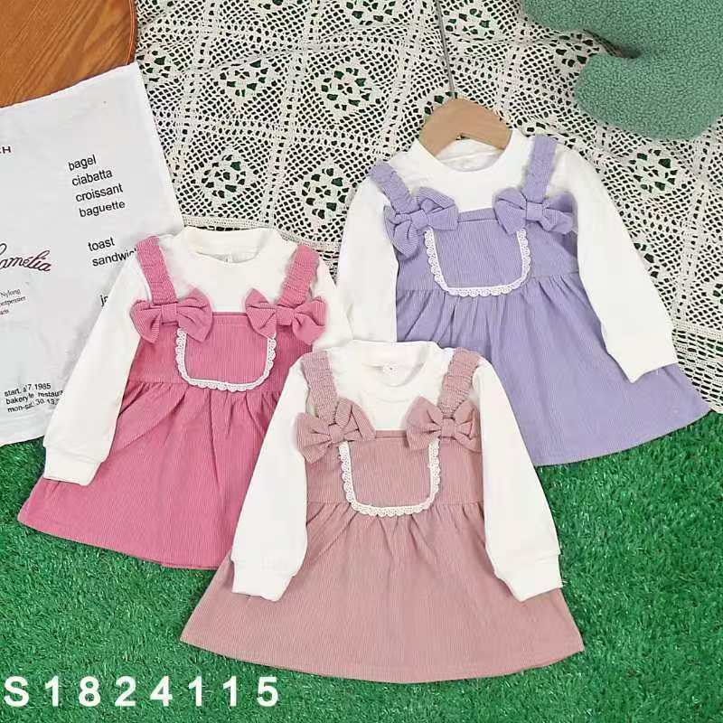 GROSIR 4pcs Dress Baby IMPORT 1-4th / Dress Anak Import / Dress Import / Gaun Anak