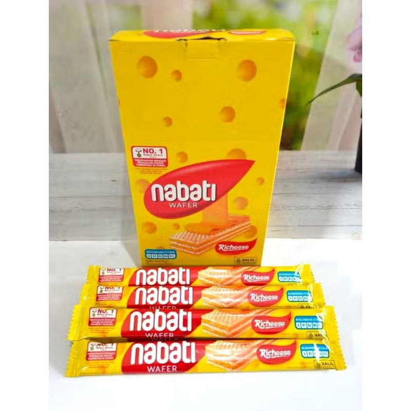 

Nabati Wafer Box 500 Isi 20 Pcs