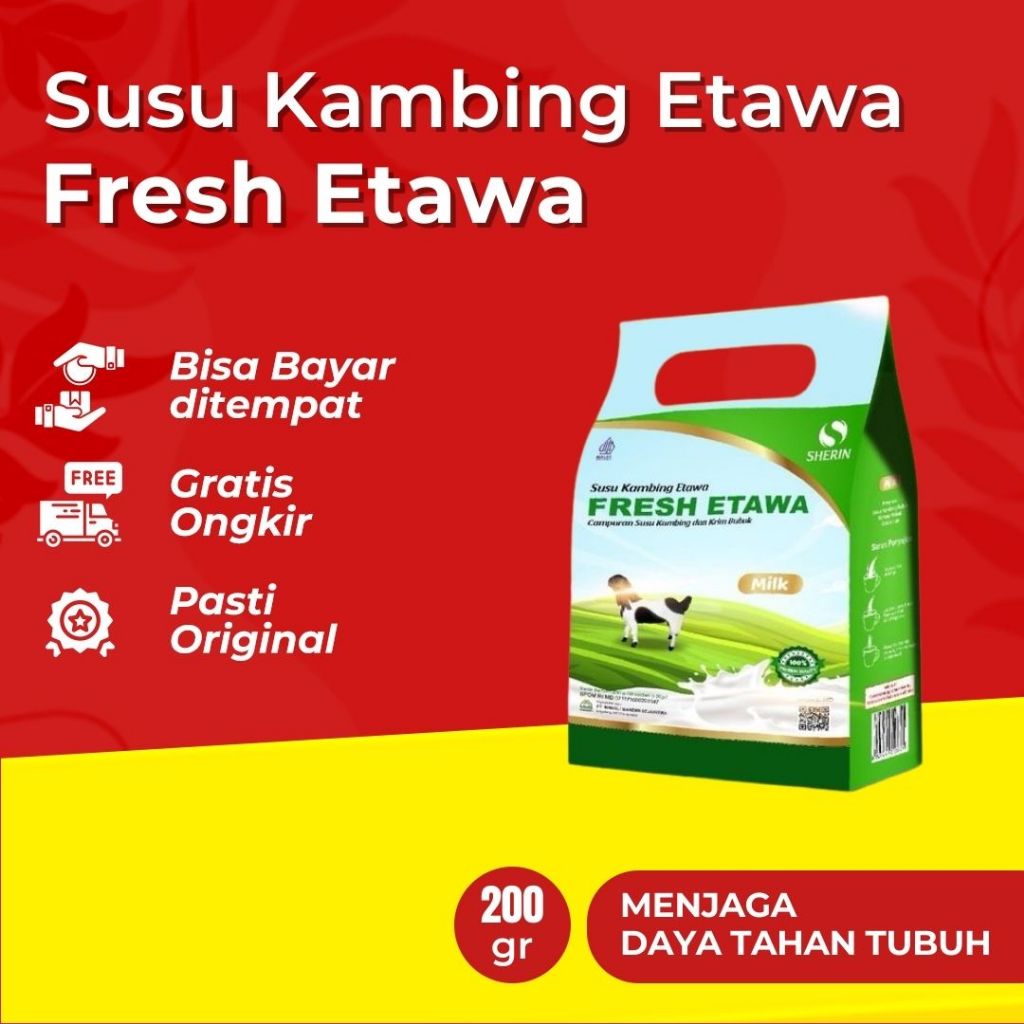 

Susu Kambing Etawa Premium - Fresh Etawa Isi 10 sachet
