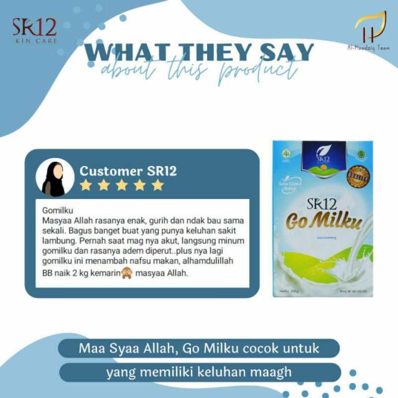 

Susu Gomilku Original Sr12 600gr