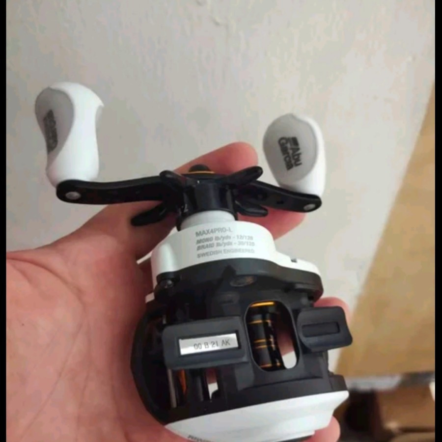 Gulungan Pancing Reel Rell Abu Garcia Max 4 Max4Pro L Reel bc Putih