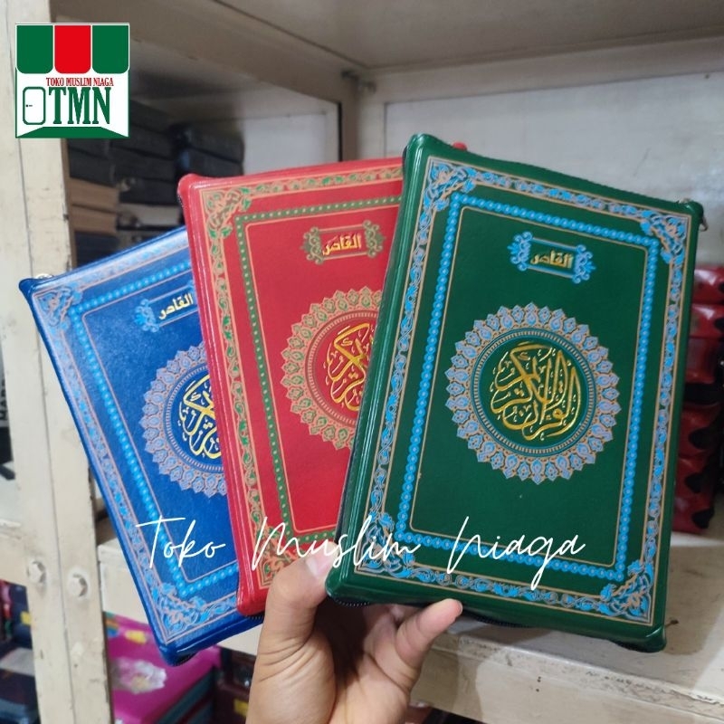 Alquran Alqadir - Alquran Tilawah 15 Baris Resleting A5 - Alquran Wakaf