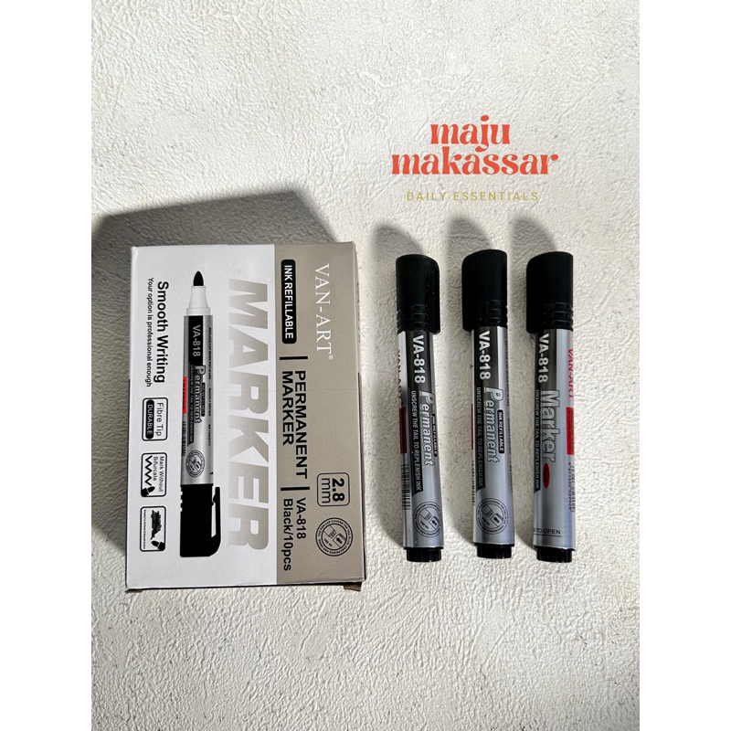 

Spidol permanent Van-Art VA 818 ( DOS / 10 PCS )