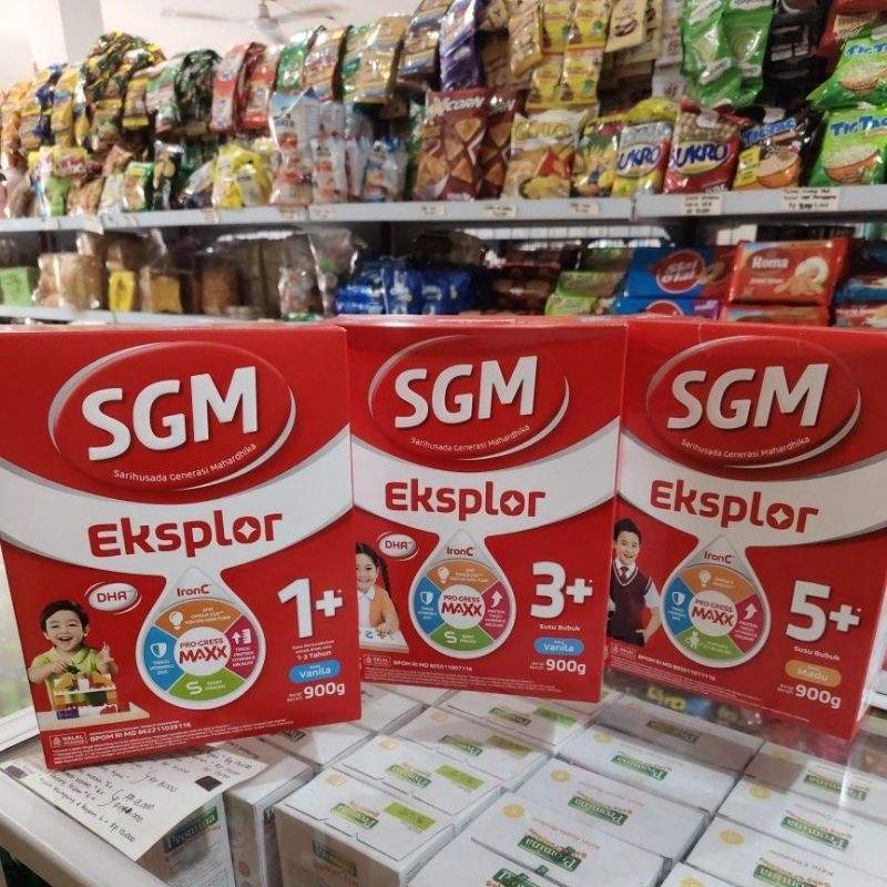 SGM Eksplor 1+ 3+ 5+ 150gr 400gr 600gr 900gr / susu formula / susu SGM