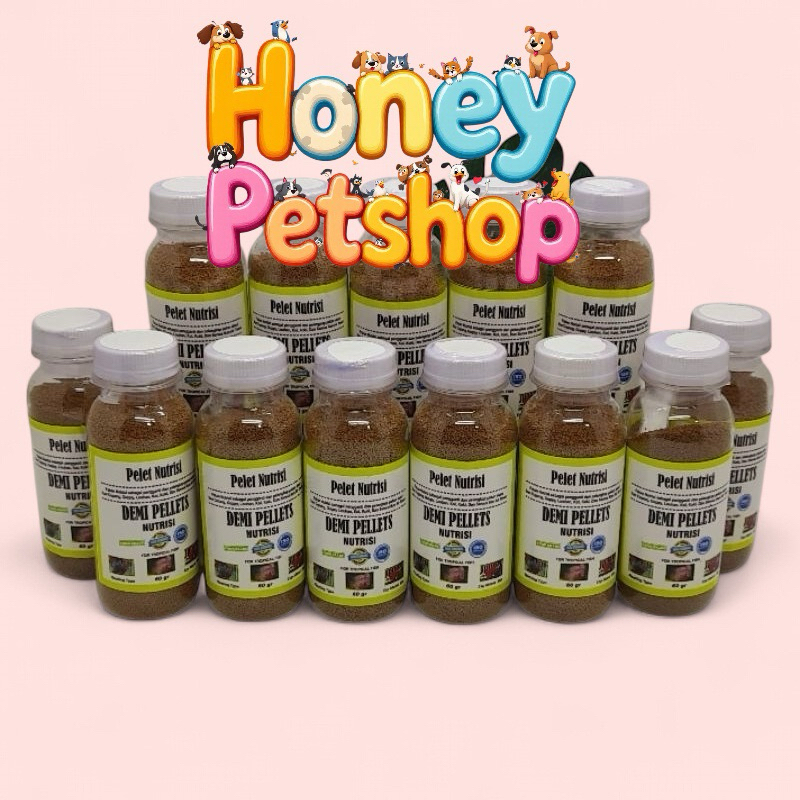 PELET NUTRISI DAN BURAYAK IKAN TROPIS CUPANG,GUPPY,LOUHAN,KOI,KOKI