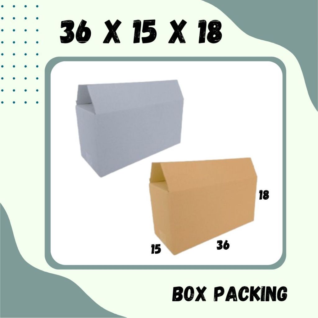 

Box 36x15x18 Kardus Packing A1 Olshop Karton Dus Souvenir Kotak Kemasan Sparepart Jamu Madu Assesoris Kosmetik