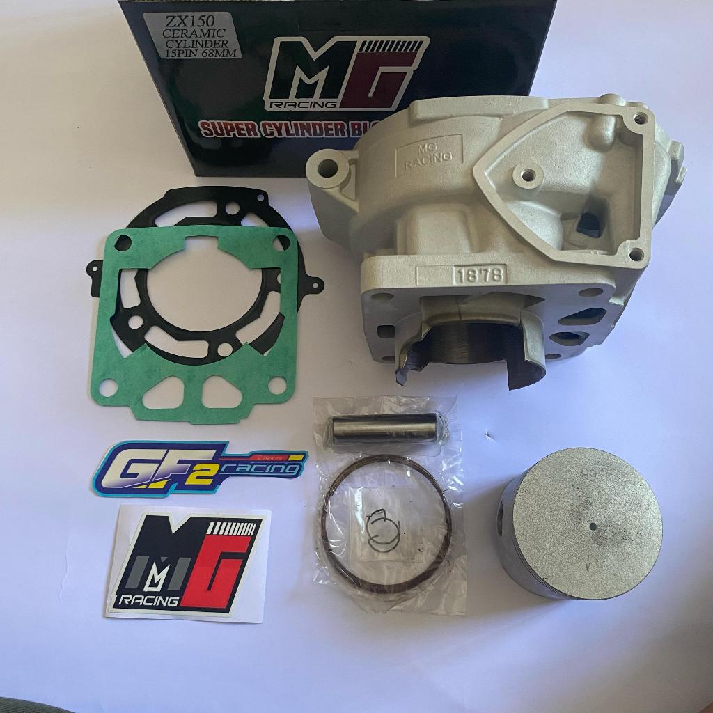 Blok ninja r/rr borup ceramic blok ninja 68 pin 16 set piston mg racing taiwan