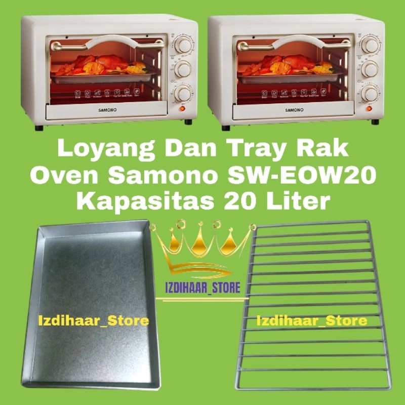 Loyang Tray rak jari jari Oven Samono kapasitas 20 liter / Oven SAMONO SW-EOW20 / Loyang oven listri