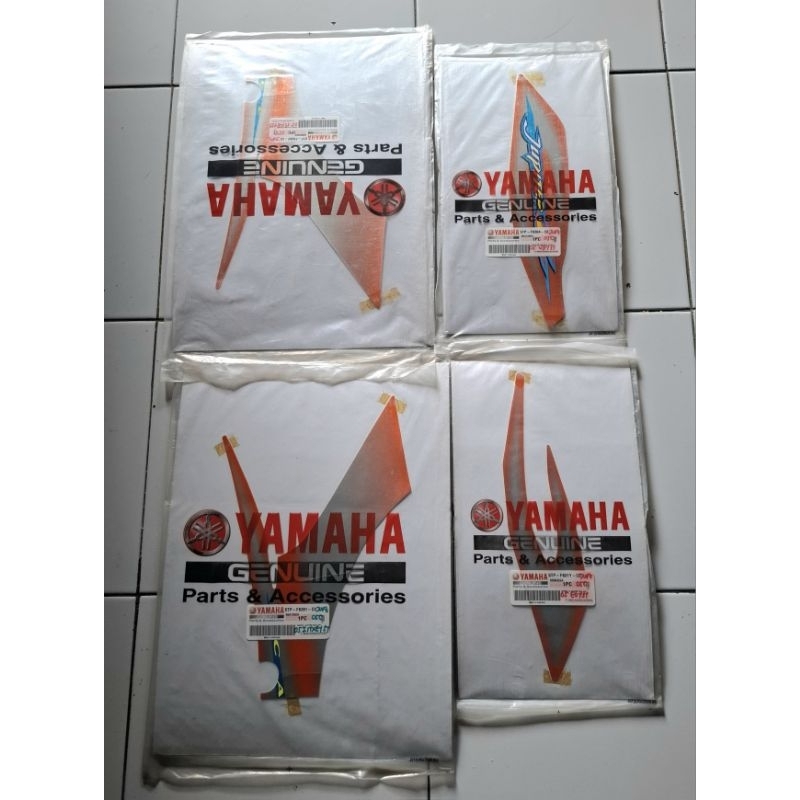 Striping  sayap Jupiter Z CW 2005 orange original YGP